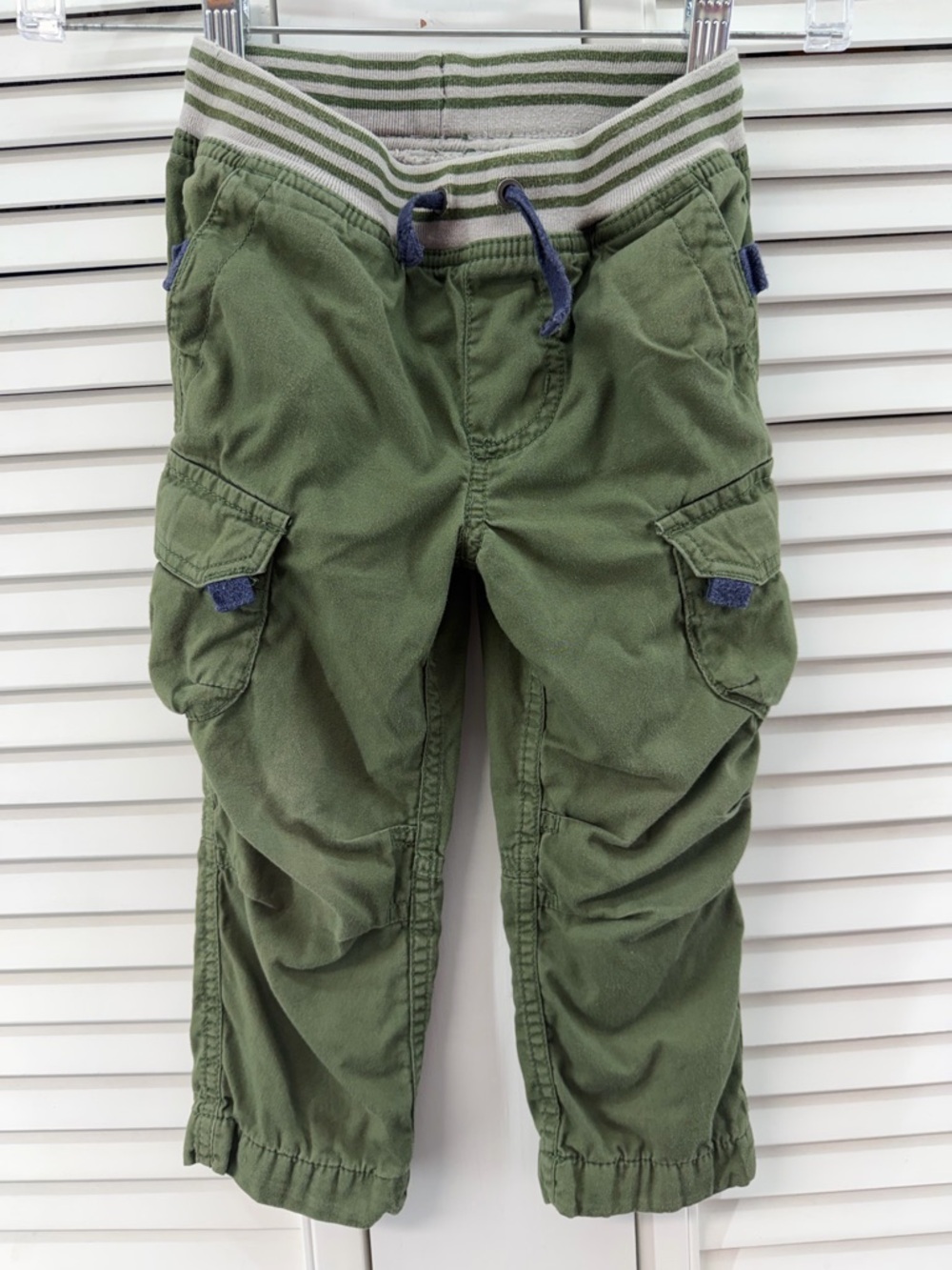 Hanna Andersson Size 3 Green Pull On Cargo Pants